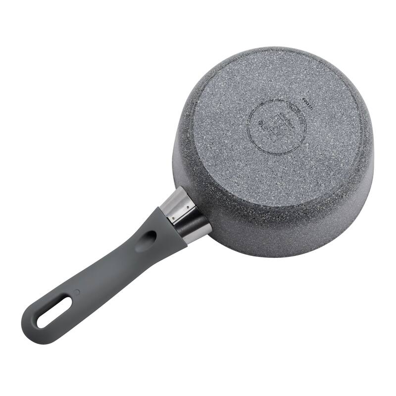 ZWILLING Parma Plus Ceramic Aluminum Ceramic Nonstick Saucepan with Lid - Grey