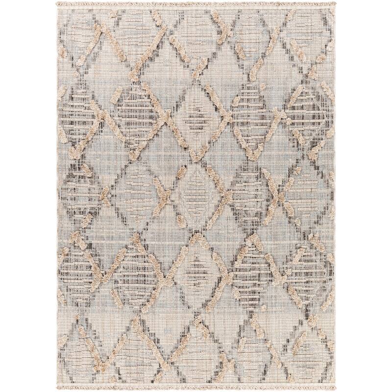 Livabliss Gamze Boho Diamond Area Rug