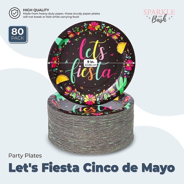 Cinco de mayo paper plates discount