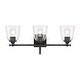 preview thumbnail 1 of 0, Minka Lavery 4003 Antonia 3 Light 25" Wide Vanity Light with Clear