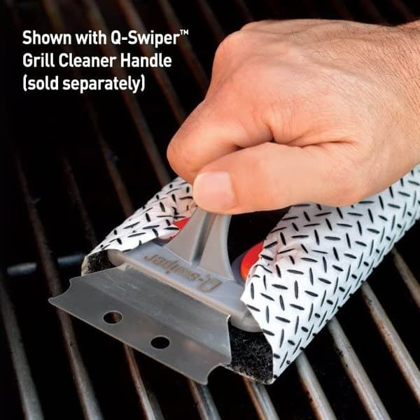 QSwiper BBQ Grill Cleaning Wipes 40 Count Pack Easy Grease Cleaning