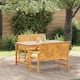 Option Brown-2x bench (109 cm) + table