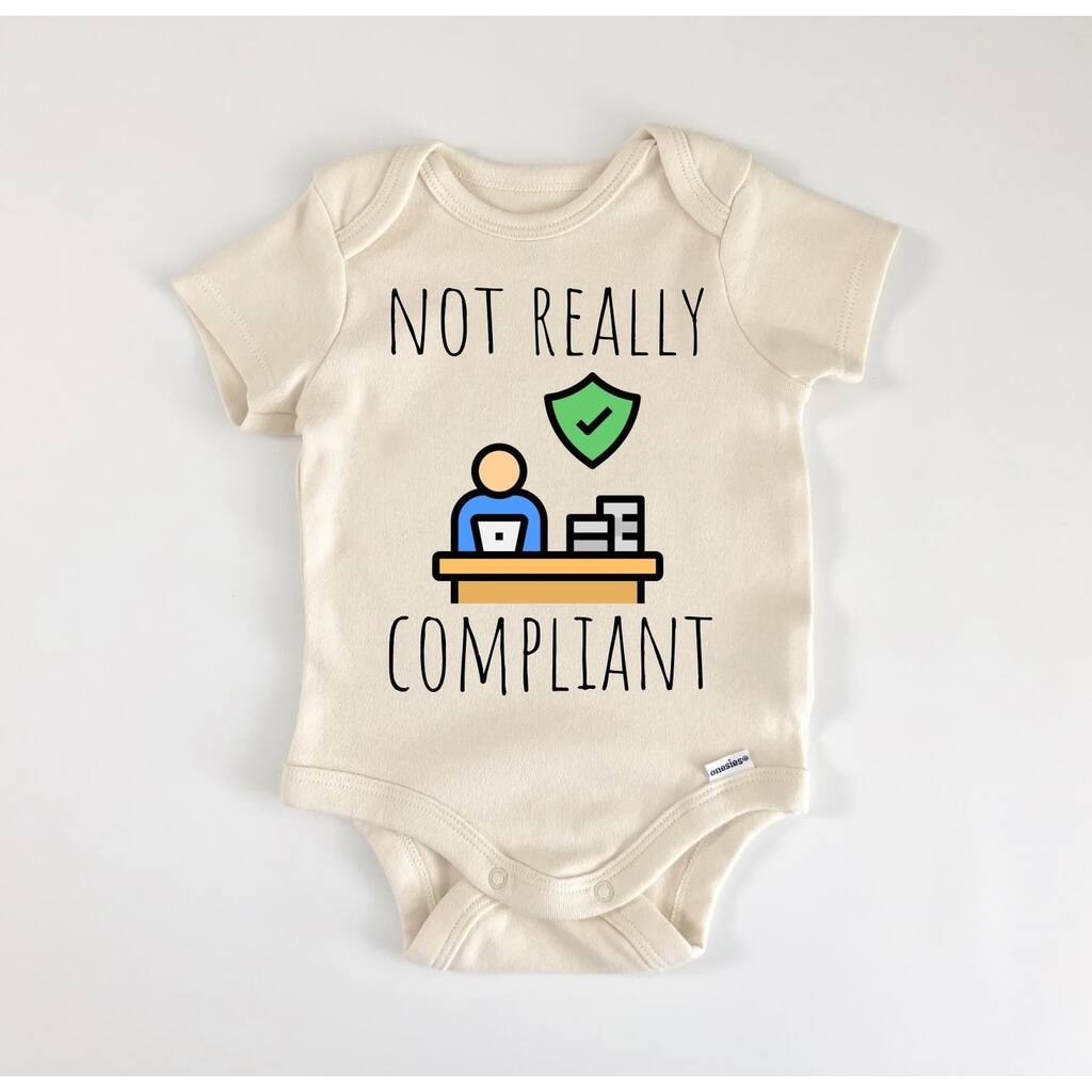 Compliant Officer Safety - Baby Boy Girl Clothes Infant Bodysuit Funny Cute