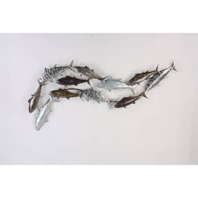Ocean Fish Metal wall art