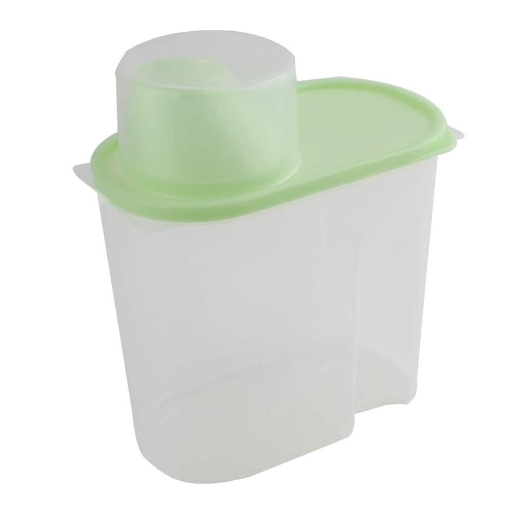 Plastic Kitchenware Sugar Rice Food Fresh Storage Box Container 1.9L - 6.9" x 3.9" x 8.1"(L*W*H)
