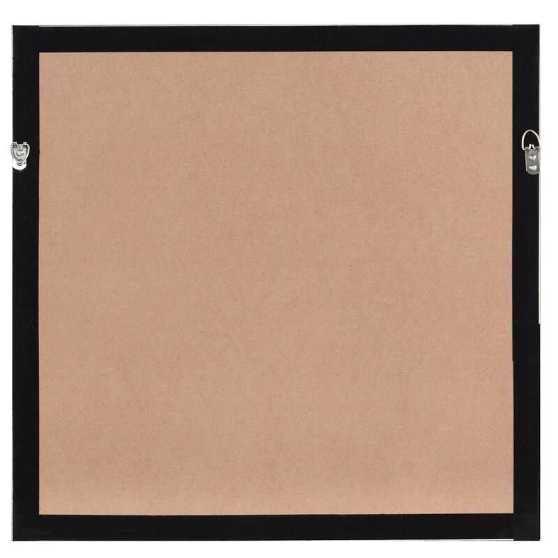 Swept Away Shadow Box I - Abstract Woven Rice Paper Wall Art - Brown Frame