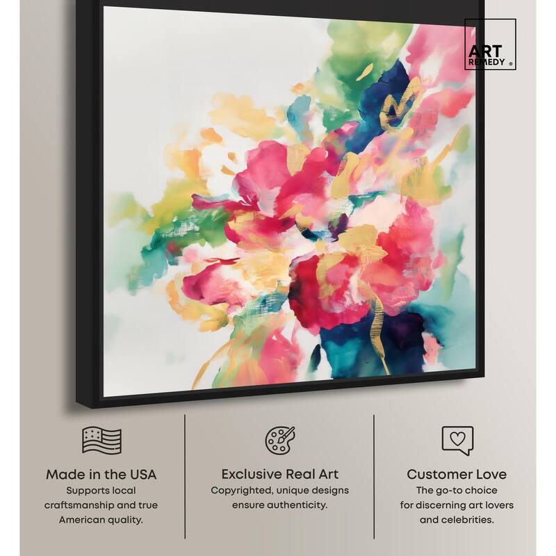Essence of a Flower I Canvas by Art Remedy