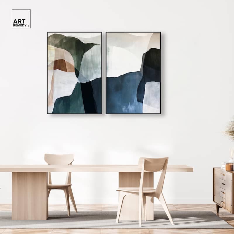 Deliberately Lucky Canvas Set of 2 by Art Remedy