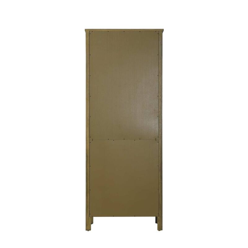 Winslow 16-28 Inch Open Shelving Bath Storage Cabinet