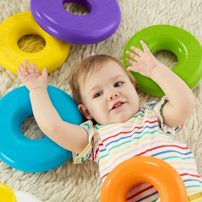 Fisher-Price Giant Rock-a-Stack - Purple