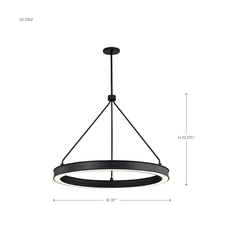 Nuvo Lighting 62/2262 Longford 30" Wide Pendant