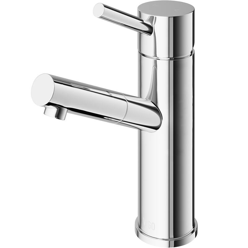 VIGO Noma 8" H Single Handle Single Hole Bathroom Faucet