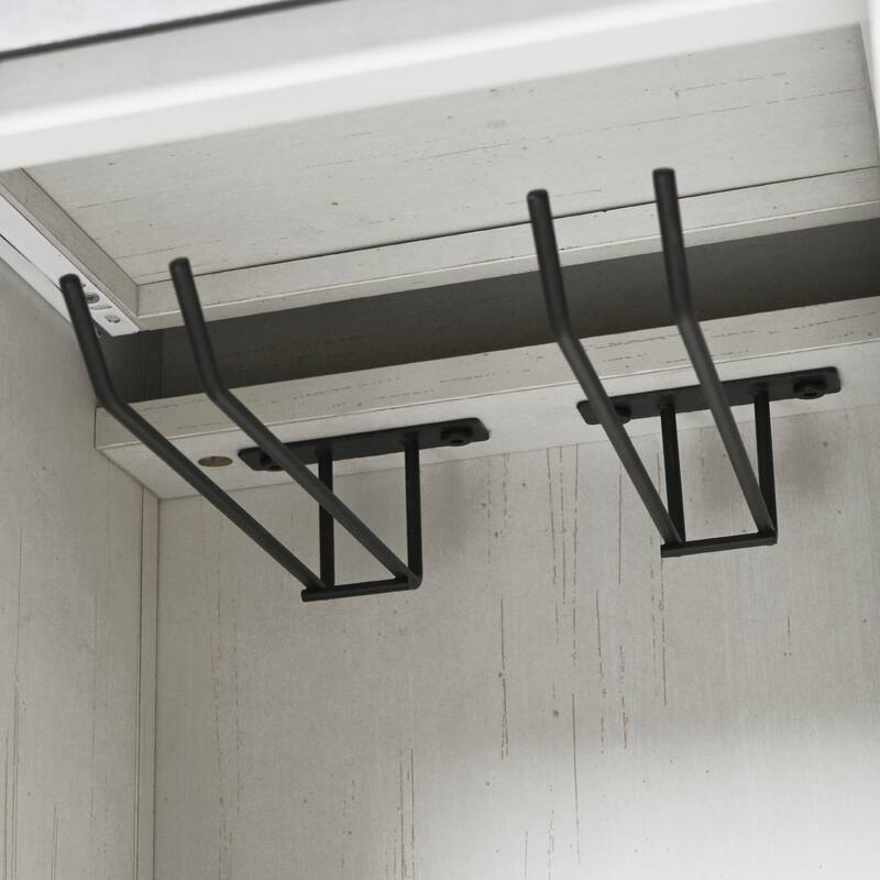 Rolling Kitchen Island Storage Table on 5 Wheels with Sliding Barn Door, Metal Grid Door, Spice Rack, Glass Holders, Drop Leaf