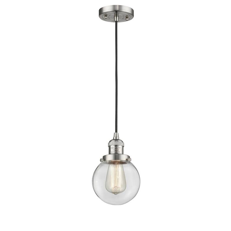 Innovations Lighting Beacon Single Light 6" Wide Mini Pendant with