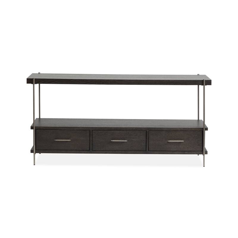 Magnussen Home Spencer Dark Briarsmoke Rectangular Sofa Table - 60''W x 16''D x 28''H