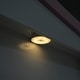 preview thumbnail 9 of 7, Wood Bed Frame w/ House-Shaped Headboard & Motion Activated Night Lights,White+Pink, Twin