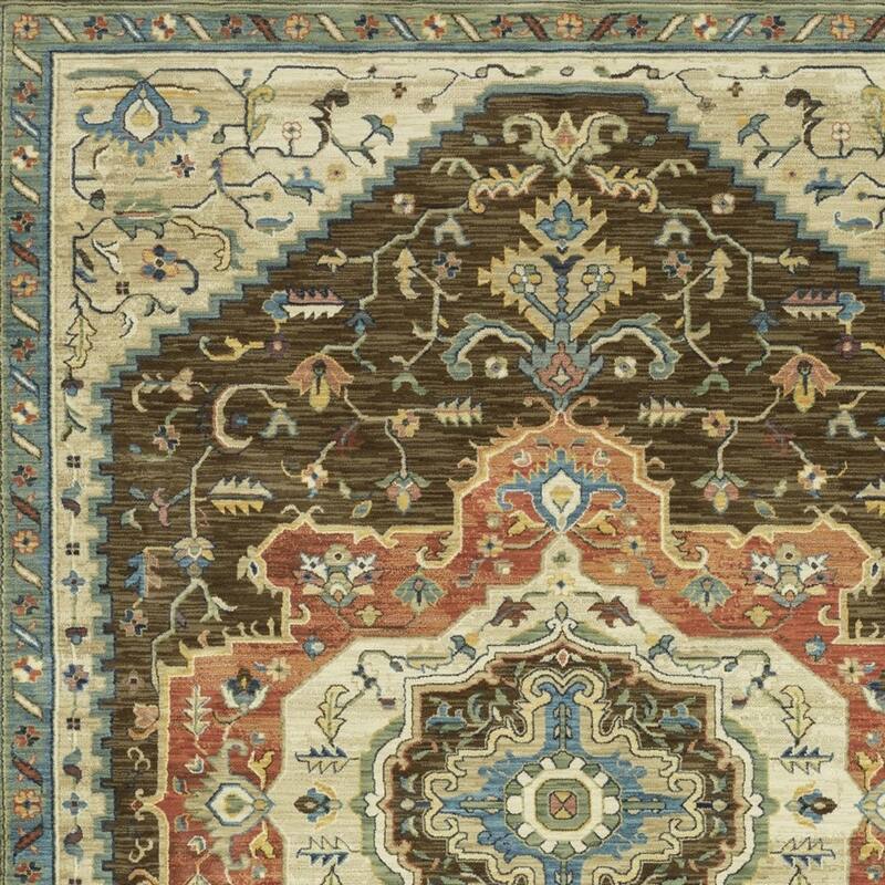 HomeRootsOriental Traditional Rectangle Area Rug