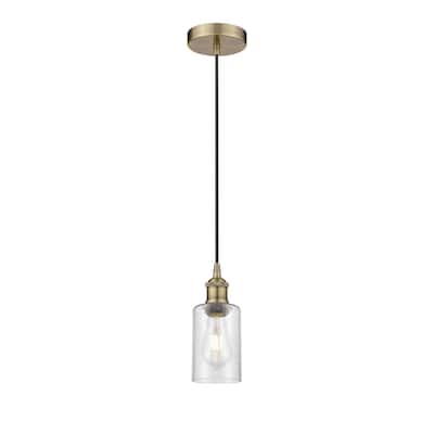 Innovations Lighting Clymer - 1 Light 4" Cord Hung Mini Pendant