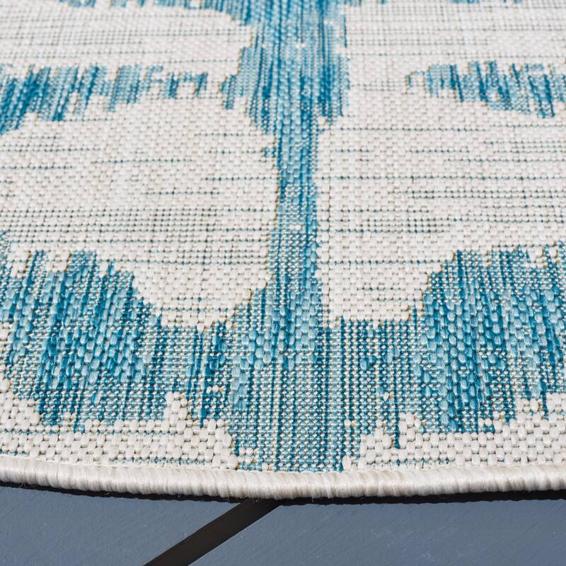 SAFAVIEH Courtyard Kalyonka Indoor/ Outdoor Waterproof Patio Backyard Rug