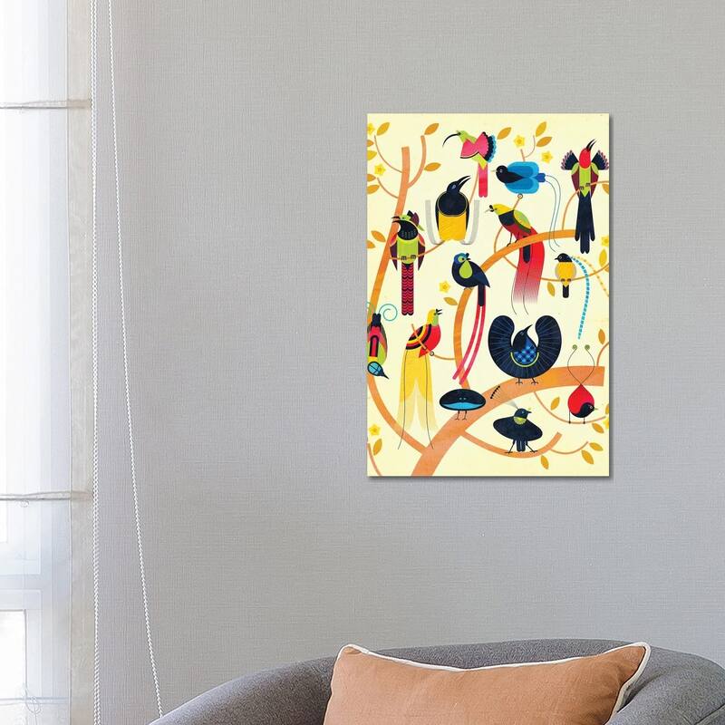 iCanvas "Birds Of Paradise" by Scott Partridge Canvas Print - 26x18x1.5