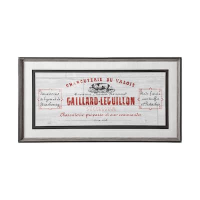 Animal Bill of Sales I Gray Wood Framed Art Print