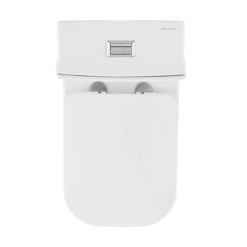 Concorde One-Piece Square Toilet, 14" Rough-In 1.1/1.6 gpf