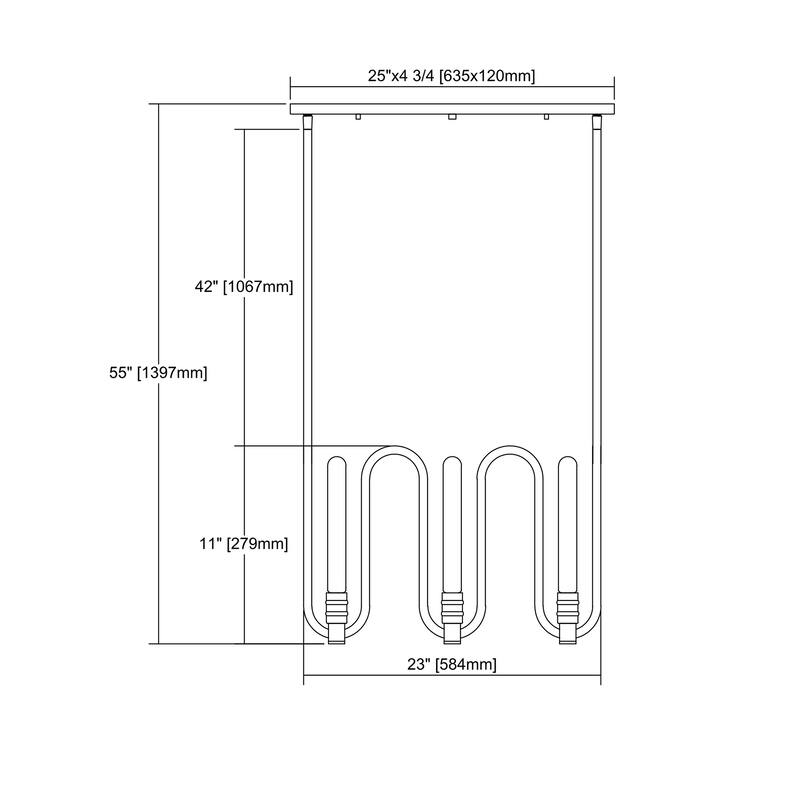 Elk Home Continuum Polished Nickel Metal Chandelier