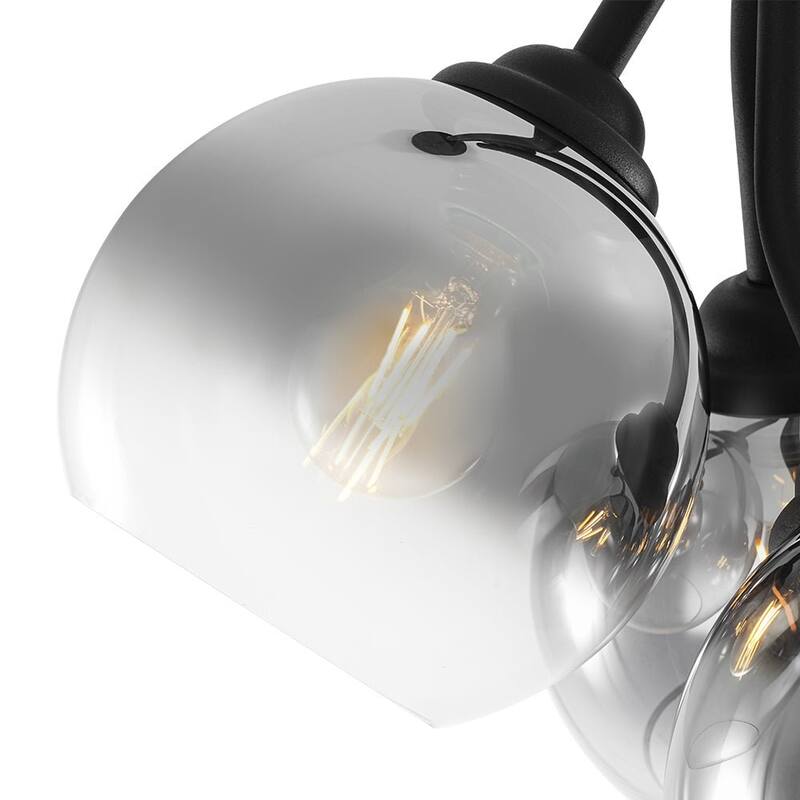 3-Light Contemporary Handcrafted Mirror Glass Pendant - N/A