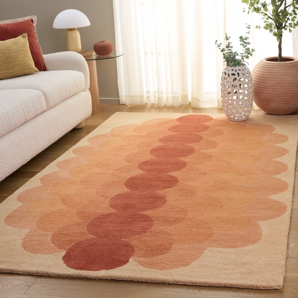 SAFAVIEH Handmade Metro Violetka Wool Rug