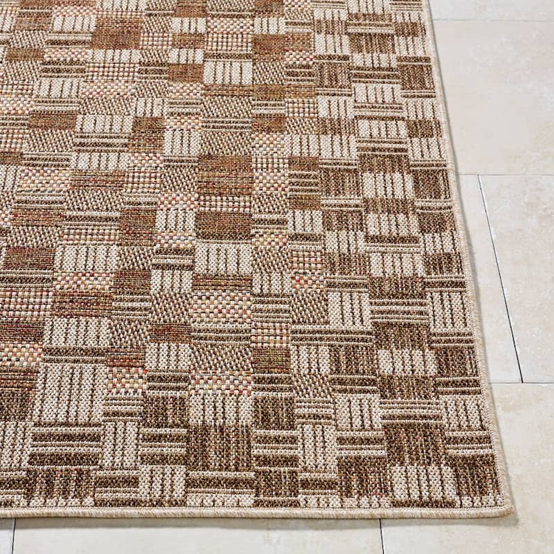 Livabliss Crete Cottage Indoor/Outdoor Area Rug