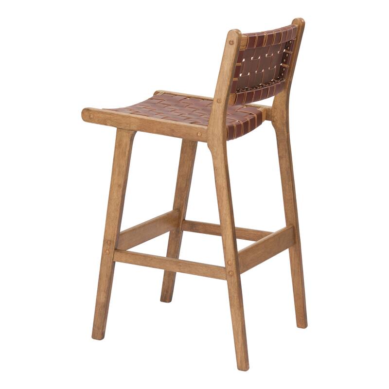 Feder Barstool Brown