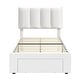 preview thumbnail 123 of 123, Javlergo Bed Frame with Storage Drawers Upholstered Platform Bed Frame with Adjustable Headboard