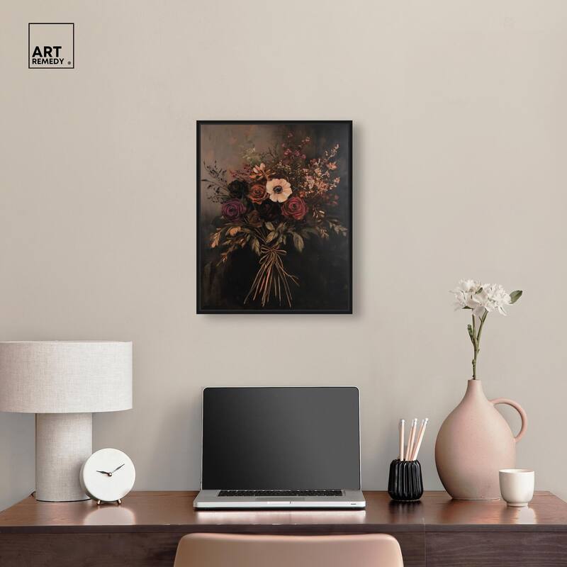 Smoldering Bouquet II Canvas by Art Remedy