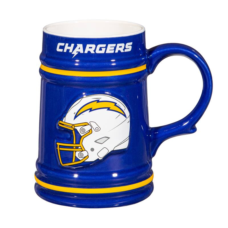 Los Angeles Chargers 24 oz Ceramic Stein Mug