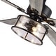 preview thumbnail 76 of 77, 42"/52" Modern Farmhouse Ceiling Fan, Remote Control, Quiet Reversible DC Motor, Timer, Black and Walnut Finish