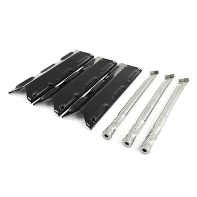 Permasteel Grill Parts for Kenmore 3B Grill (Burners and Flame Tamers)