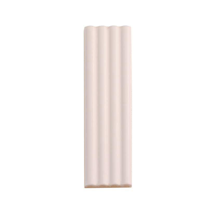 Apollo tile 2" x 8" Arte Matte Pink Ceramic Tile (4.1 sq ft/case) - 38 Pack