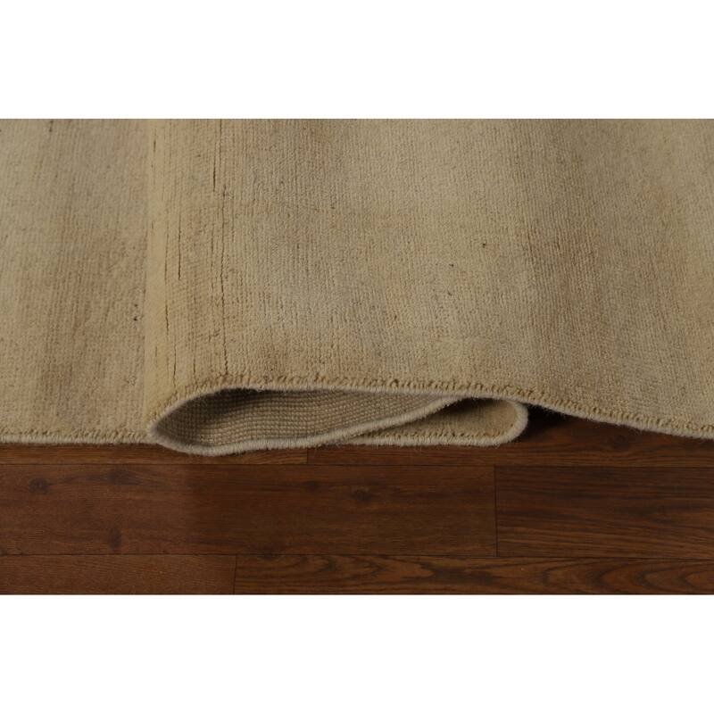 Modern Gabbeh Oriental Area Rug Handmade Wool Carpet - 6'5" x 9'7"