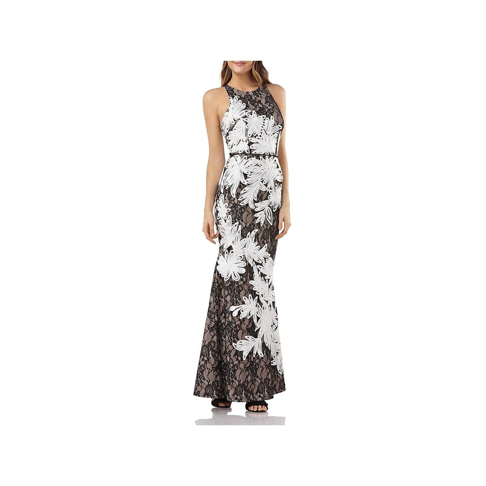 luna square neck bar dress