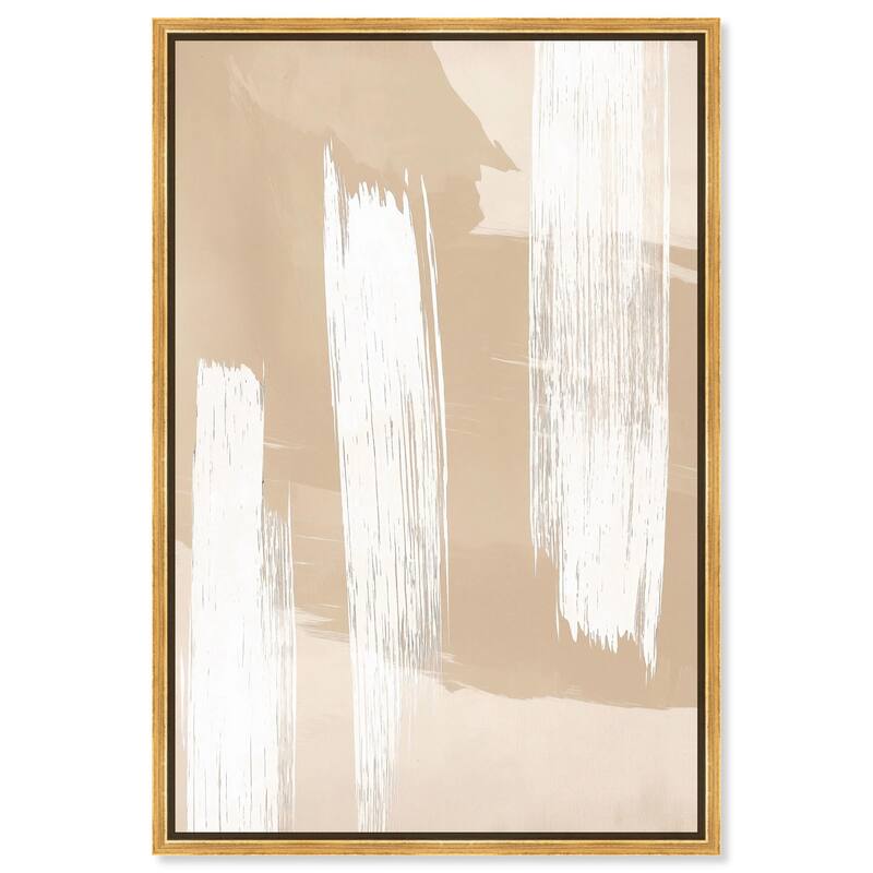 Gestural Grains I Canvas by Art Remedy - 24" x 36" - Gold
