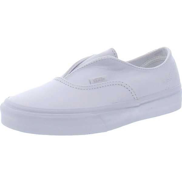 leather vans womens