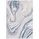 preview thumbnail 41 of 46, SAFAVIEH Orchard Ayala Modern Abstract Rug 4'5" x 6'5" - Grey/Blue - Rectangle