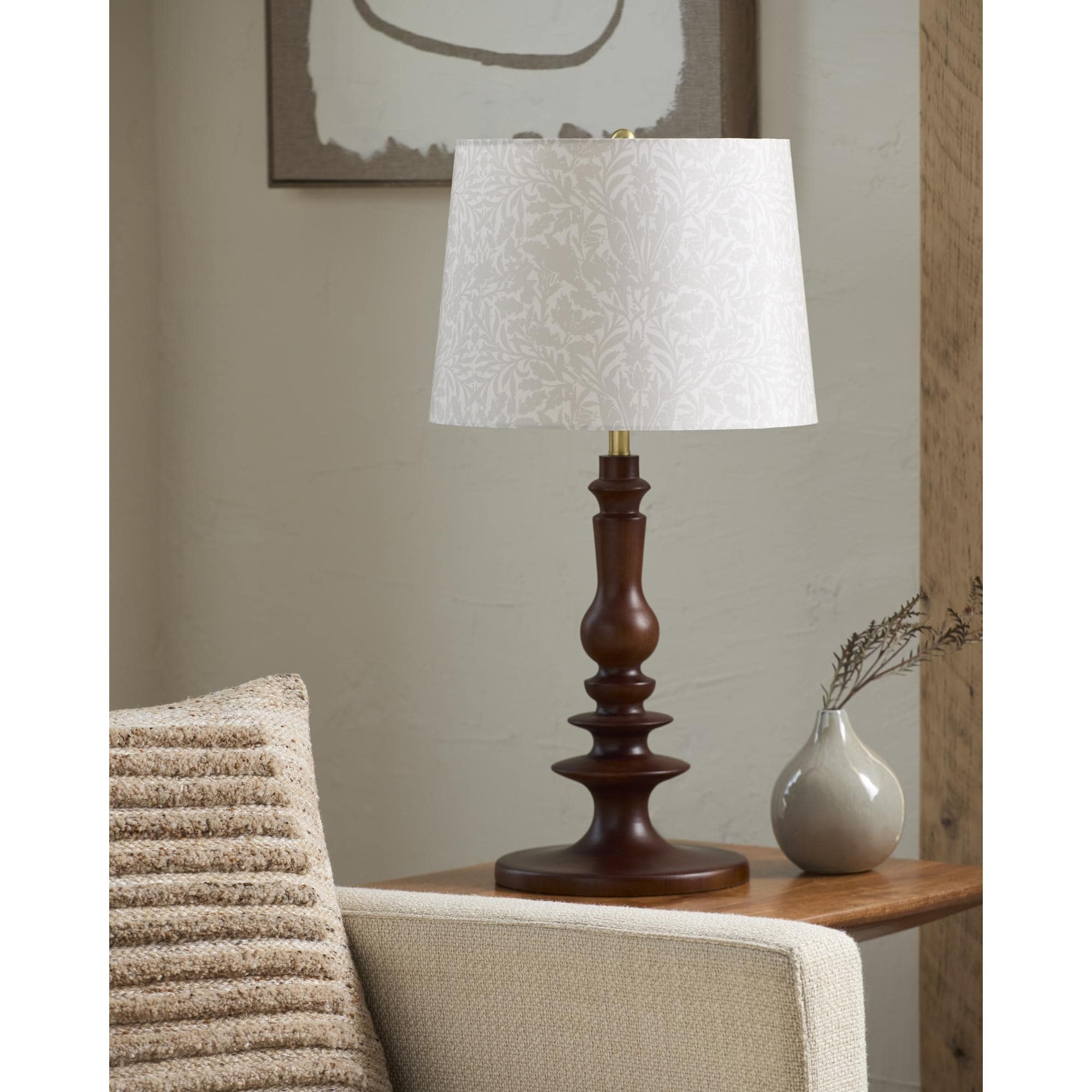 Livabliss Corven Traditional Accent Table Lamp - 27"H x 14"W x 14"D