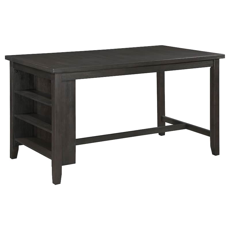 Elliston 5-piece Dark Grey Counter Height Dining Table Set