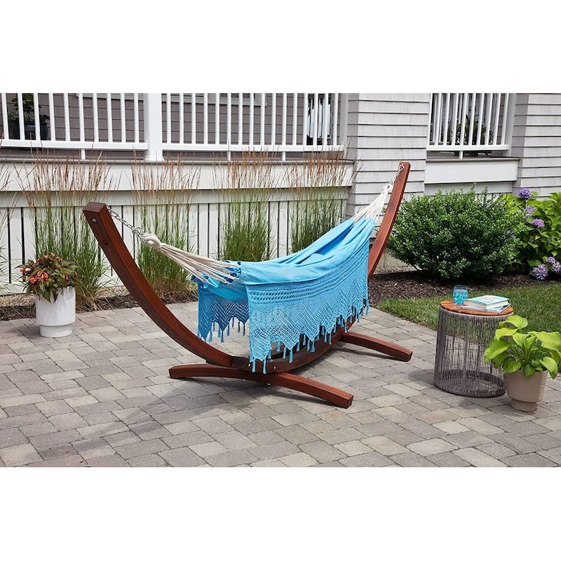 Brazilian Patio Hammock Cotton Outdoor Swing Chair