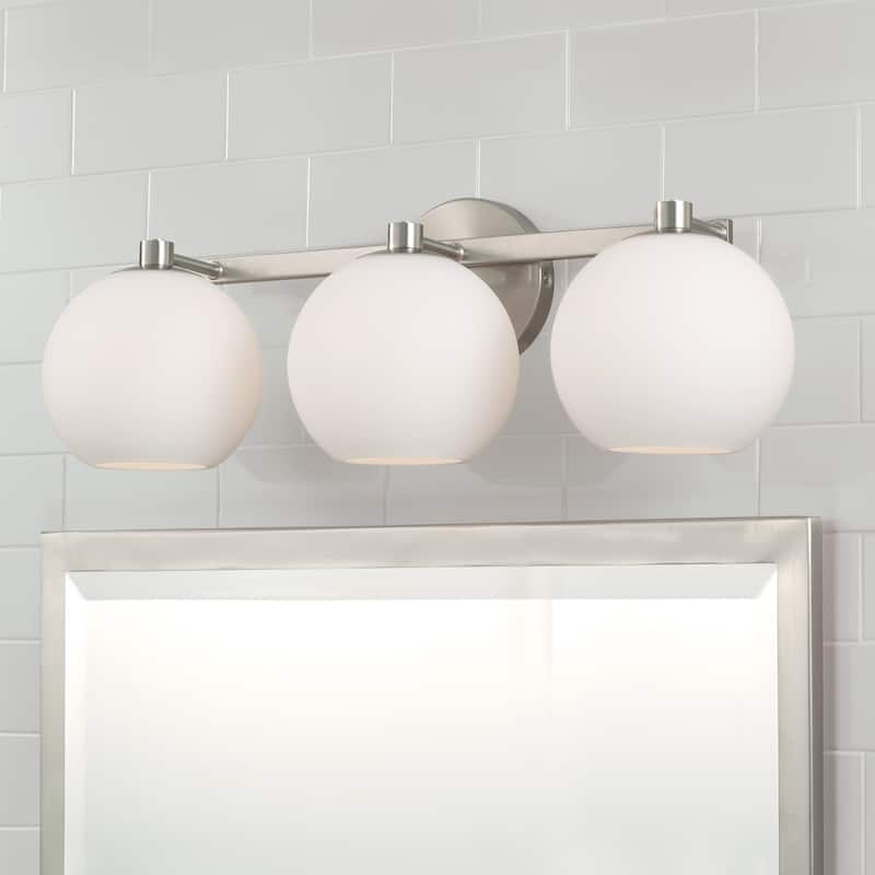 Ansley 3-Light Vanity - 22.75"W x 8"H x 7.75"E