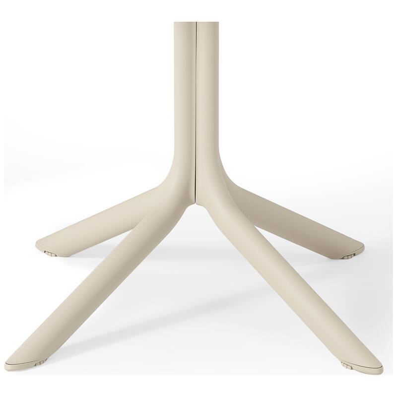 Frond and Form 31.5 Inch Outdoor Square Dining Table