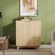 preview thumbnail 8 of 11, Modern Wood Buffet Cabinet with Storage, 2/4 Doors & Adjustable Shelves, Versatile Sideboard 2 Doors