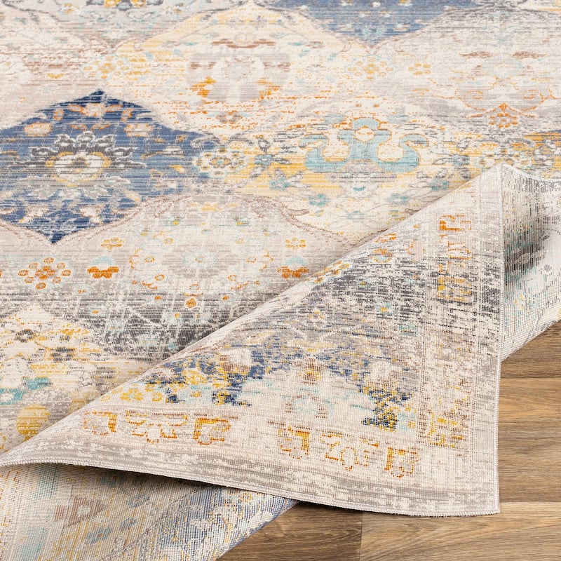 Artistic Weavers Jaul Distressed Moroccan Patchwork Area Rug