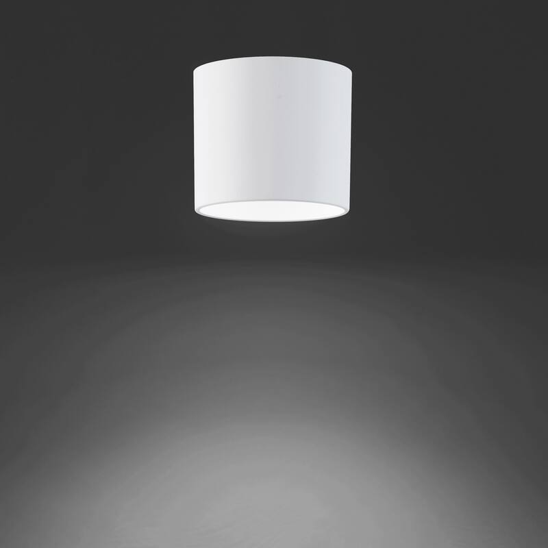 Squat 5in LED Outdoor Flush Mount 3-CCT 3000K-3500K-4000K Set to 3000K